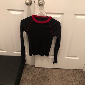 COPY - Brandy Melville thermal black top